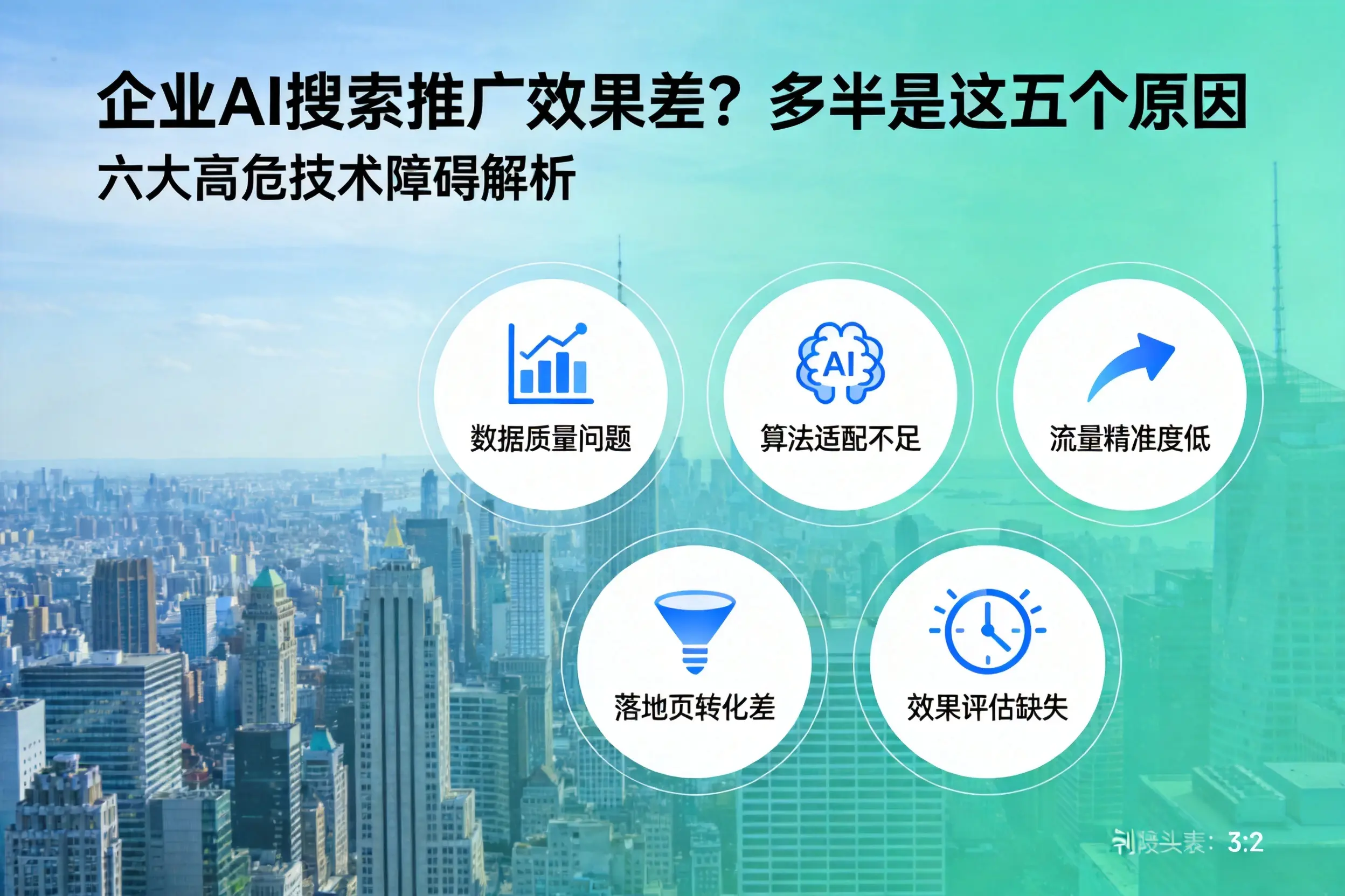 临渭企业AI搜索推广效果差？多半是这五个原因